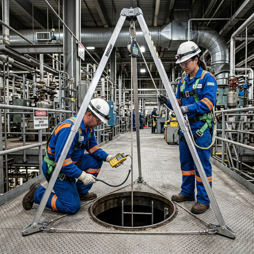 Kapalı Alan (Confined Space) Çalışmalarında İş Sağlığı ve Güvenliği: Endüstriyel Tesisler İçin Kritik Rehber - Deta Endüstri Blog