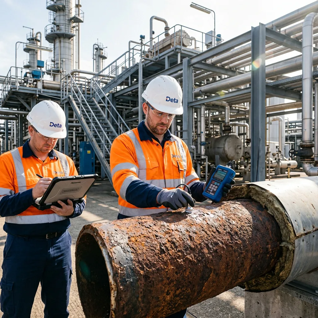 CUI (Corrosion Under Insulation): İzolasyon Altı Korozyonu Önleme Rehberi - Deta Endüstri Blog