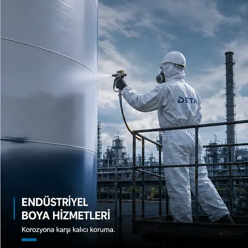 Endüstriyel Boya Hizmetleri - Endüstriyel endüstriyel boya hizmetleri hizmetleri Deta Endüstri