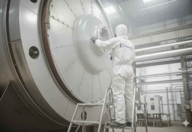 Türk Tuborg Fabrikası HVAC ve Havalandırma Kanalı İzolasyonu ve Sac Kaplama - Deta Endüstri