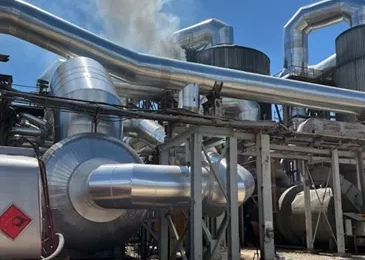 Varaka Kağıt Fabrikası Kojenerasyon Kazanı, Eşanjör ve Siklon Ekipman İzolasyonu - Deta Endüstri