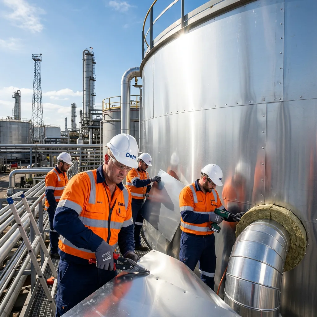 Endüstriyel İzolasyon Uygulamaları: EPC Projelerinde Enerji Verimliliği, Güvenlik ve Performans Rehberi - Deta Endüstri Blog
