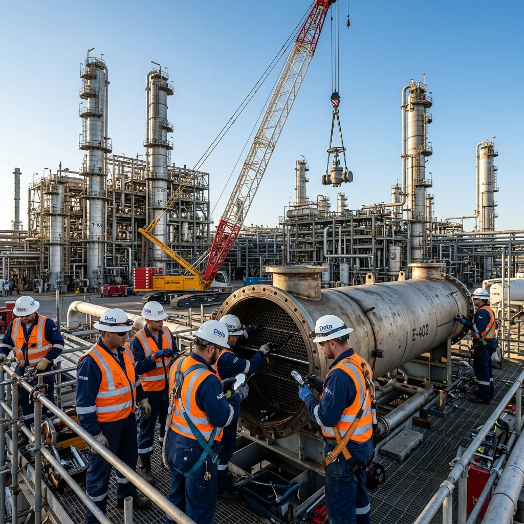 Endüstriyel Tesislerde Planlı Duruş (Shutdown) Yönetimi: EPC Projelerinde Kritik Başarı Rehberi - Deta Endüstri Blog
