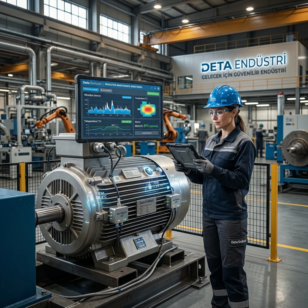Endüstriyel Bakım Yönetimi: Predictive Maintenance ile Arıza Önleme ve Maksimum Verimlilik - Deta Endüstri Blog